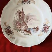 2 assiettes Sarreguemines Balmoral