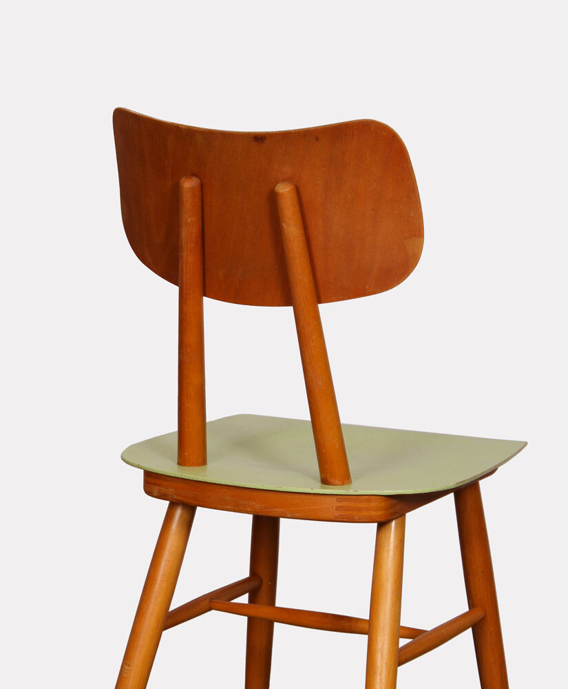 Vintage chair edited by Ton in the Czech Republic, 1960