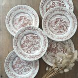 Vintage dessert plates