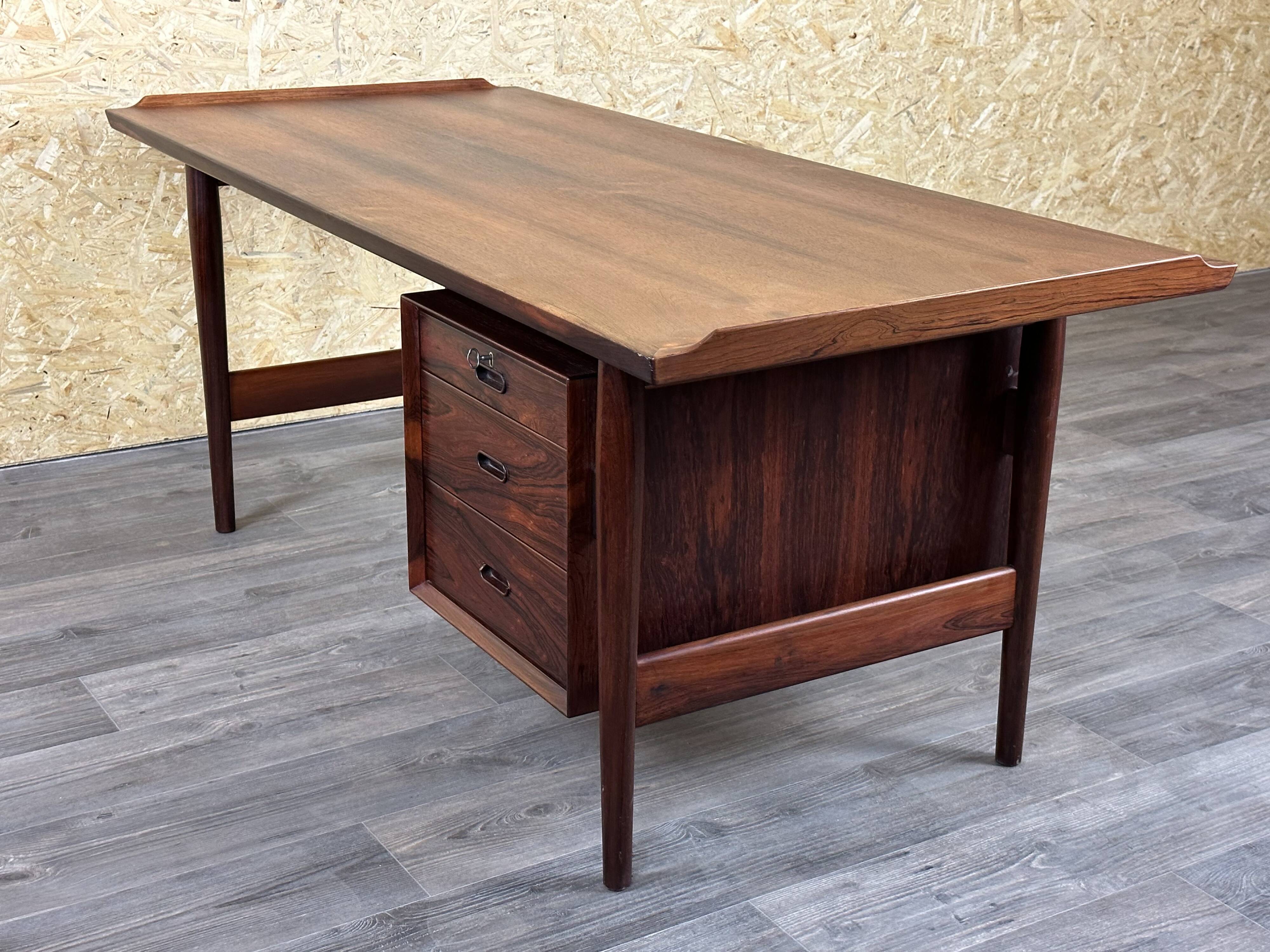 1960s 1970s Rio Rosewood Desk by Arne Vodder for Sibast Furniture