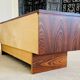Vintage retro danish mid century rosewood and ceramic cabinet 1960s
