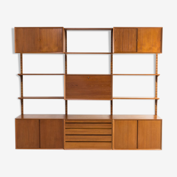 Poul Cadovius large wall unit for Cado 1960s