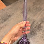 Neodymium Soliflore Vase "Alexandrite" - Sergio Asti for Arnolfo di Cambi.