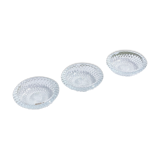 Crystal ashtrays