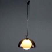 Vintage glass and methacrylate pendant, Italy, 1960s