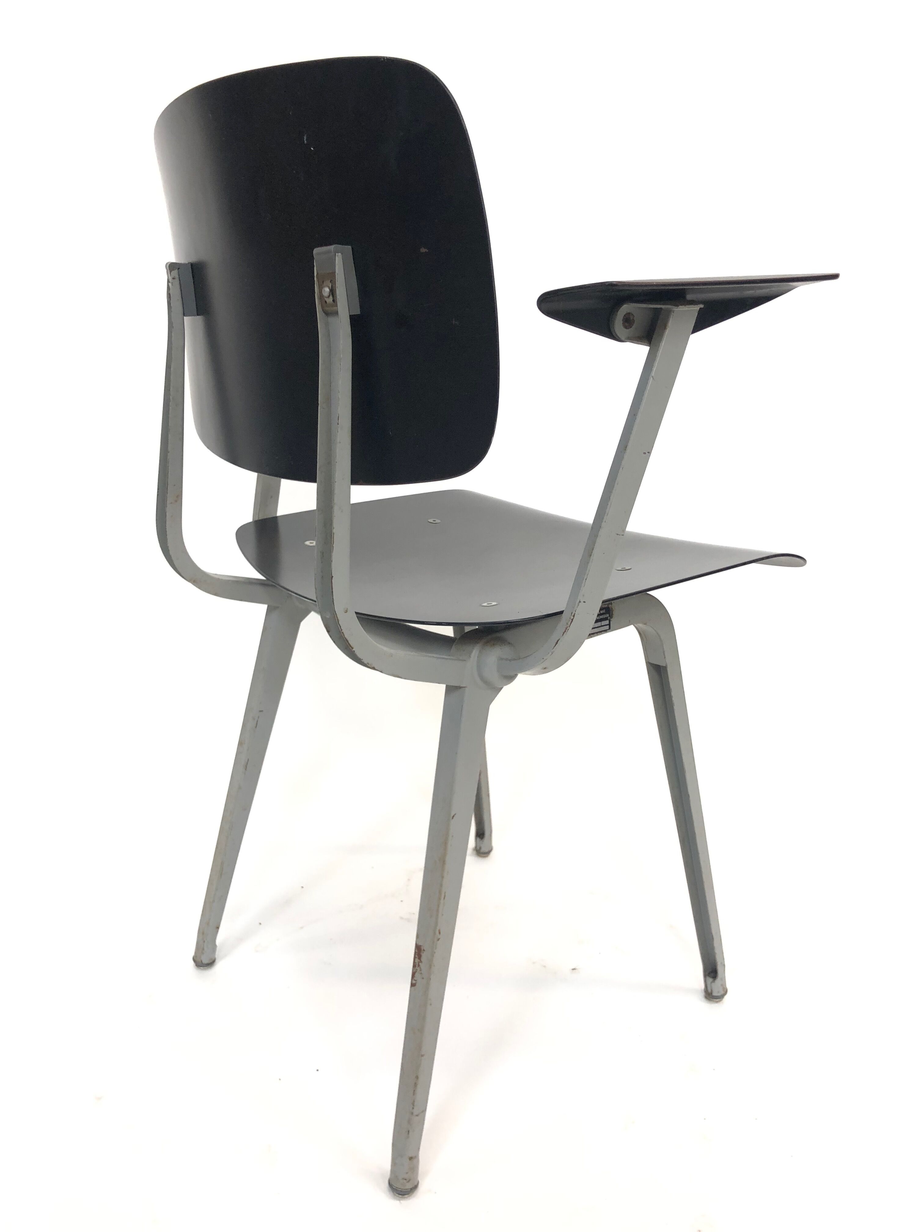 Set of 4 Revolt chairs by Friso Kramer