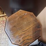 Solid oak stool