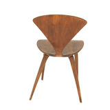 Norman Cherner's walnut chair edited by Plycraft
