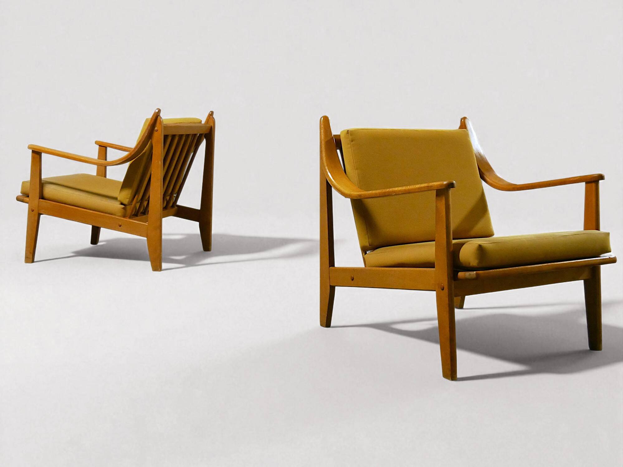 Pair of Scandinavian armchairs - Vintage circa 1960