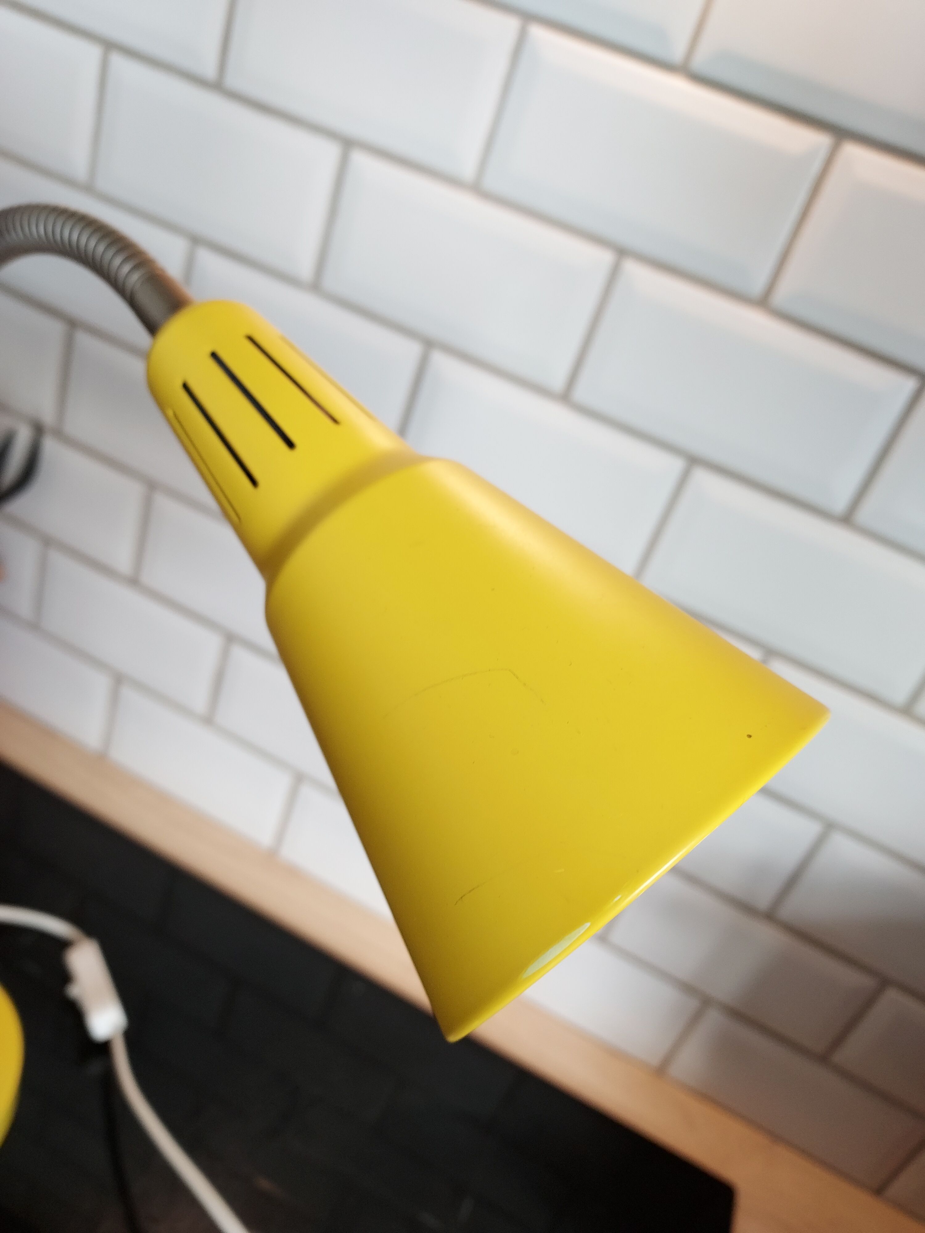 Ikea lamp Kvart yellow