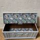 Light grey wood chest