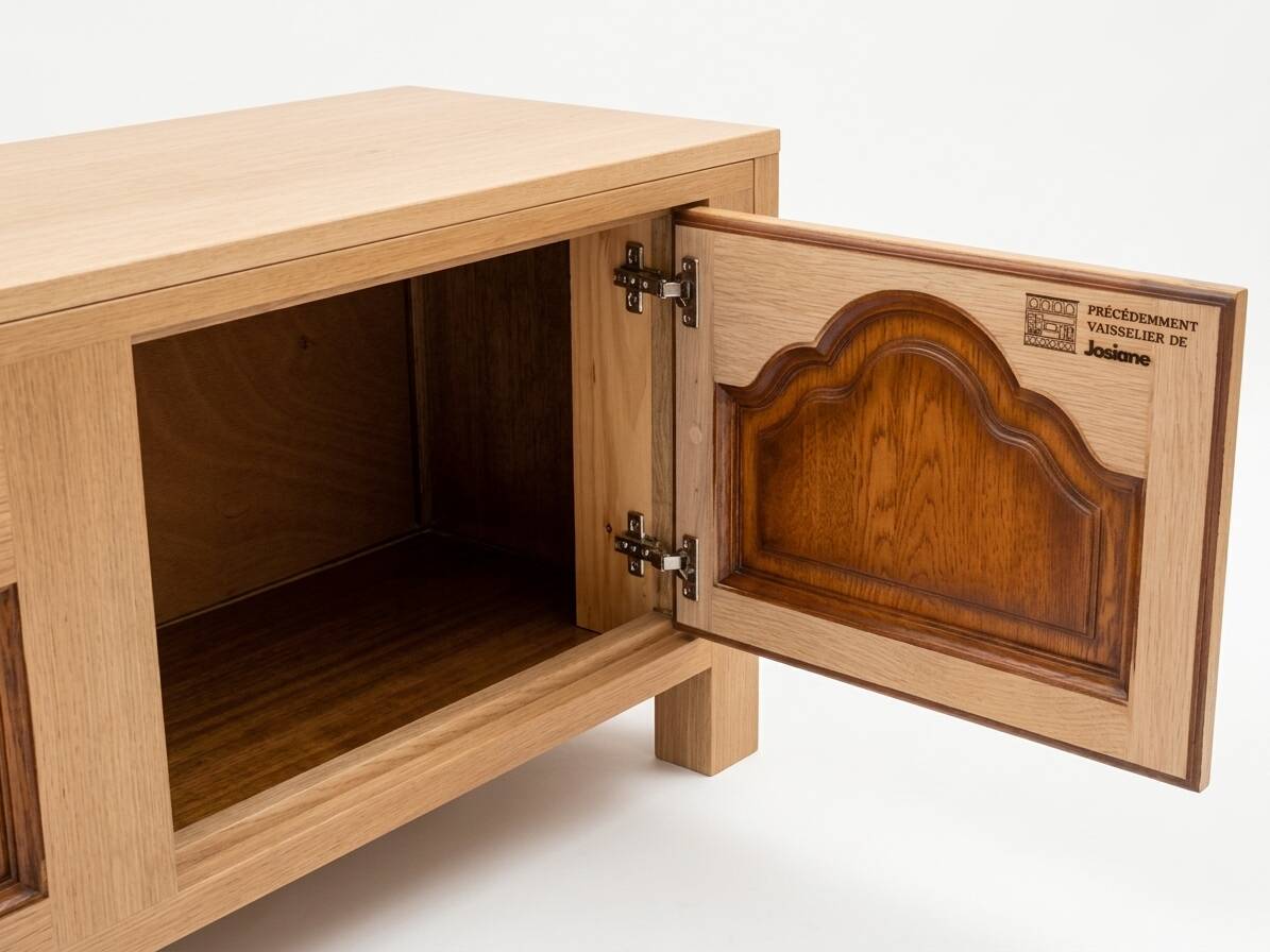 Enfilade Buffet bas en chêne