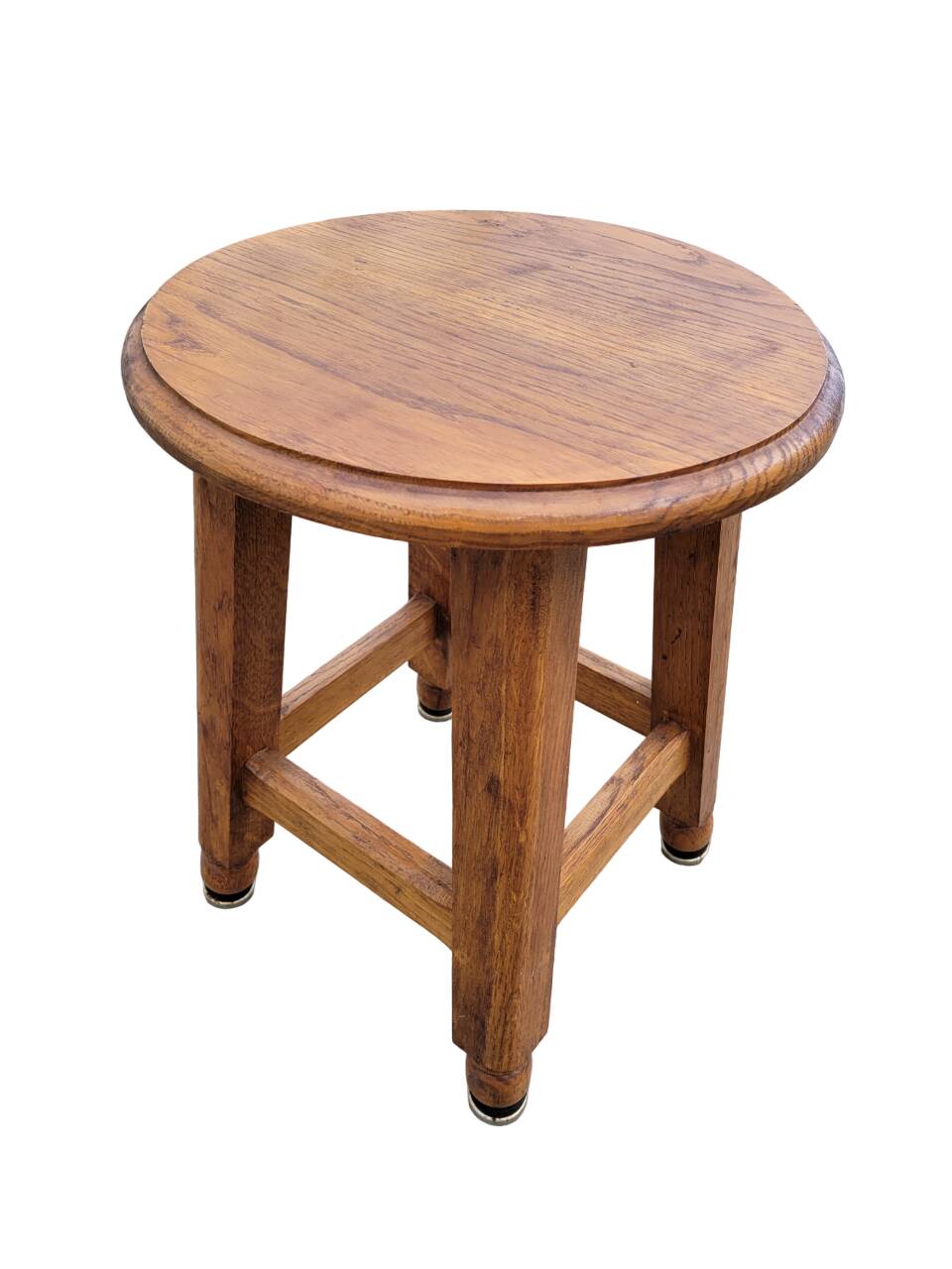 Solid wood farm stool