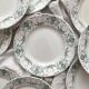 12 Lunéville "Garland" ironstone dessert plates