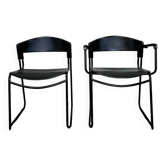 Pair of Assisa chairs by Paolo Favaretto