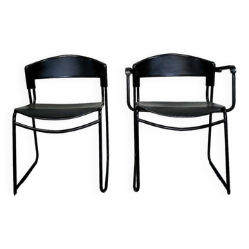 Pair of Assisa chairs by Paolo Favaretto