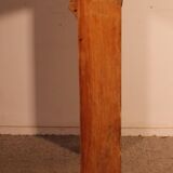 Transitional style beechwood fireplace mantel - 19th century