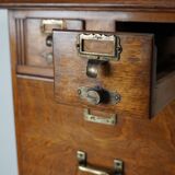 French Oak Apothecary Cabinet / Filing Cabinet, 1920/30s