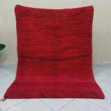 Handmade Moroccan red rug 200cm x 300cm