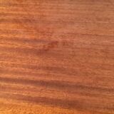 Varnished wood coffee table 1950