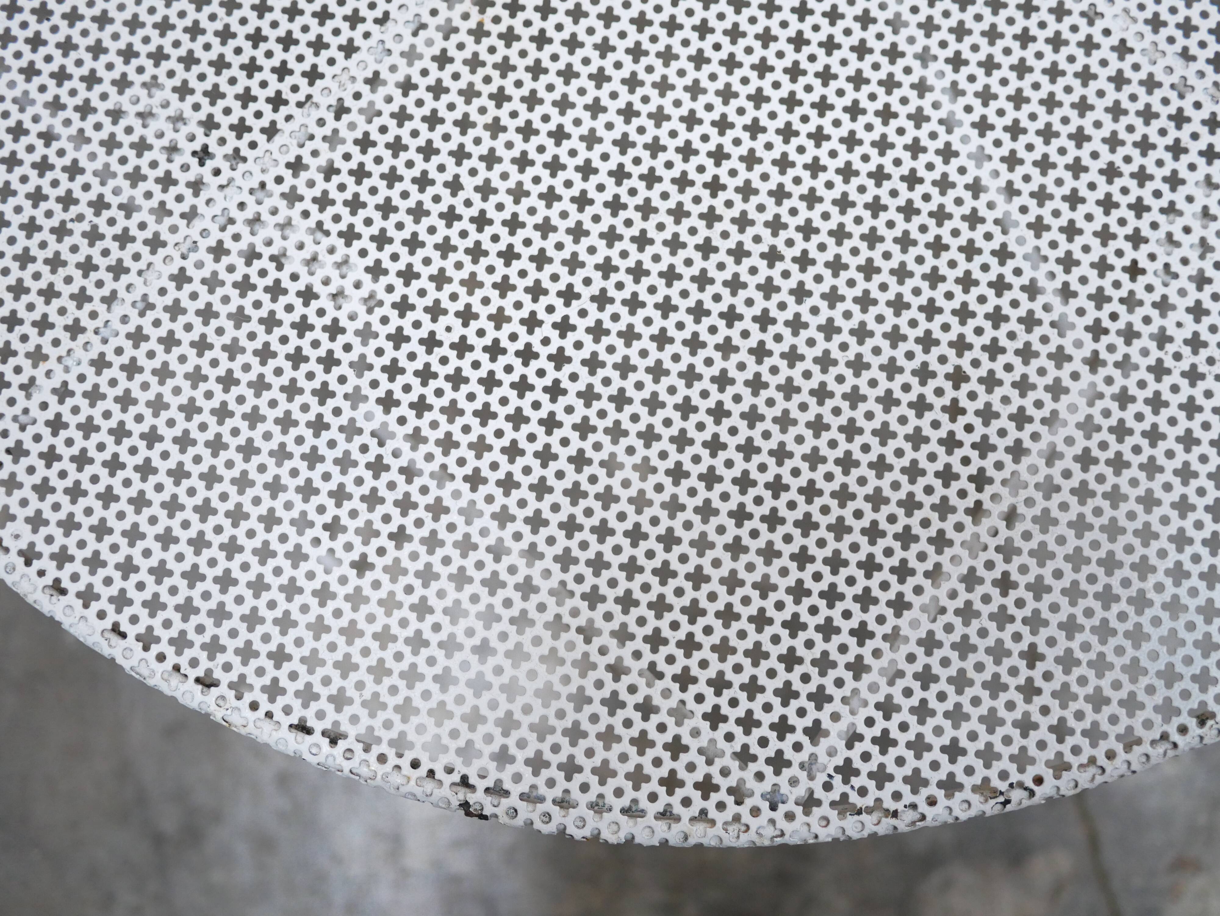 Vintage garden table by Mathieu Matégot