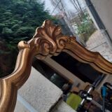 Gold frame mirror
