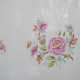 Limoges porcelain octagonal serving dish decorators Nath & Cath