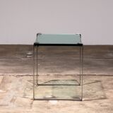 Peter Draenert Model 1022 Side table - Chrome & Glass, Germany 1960