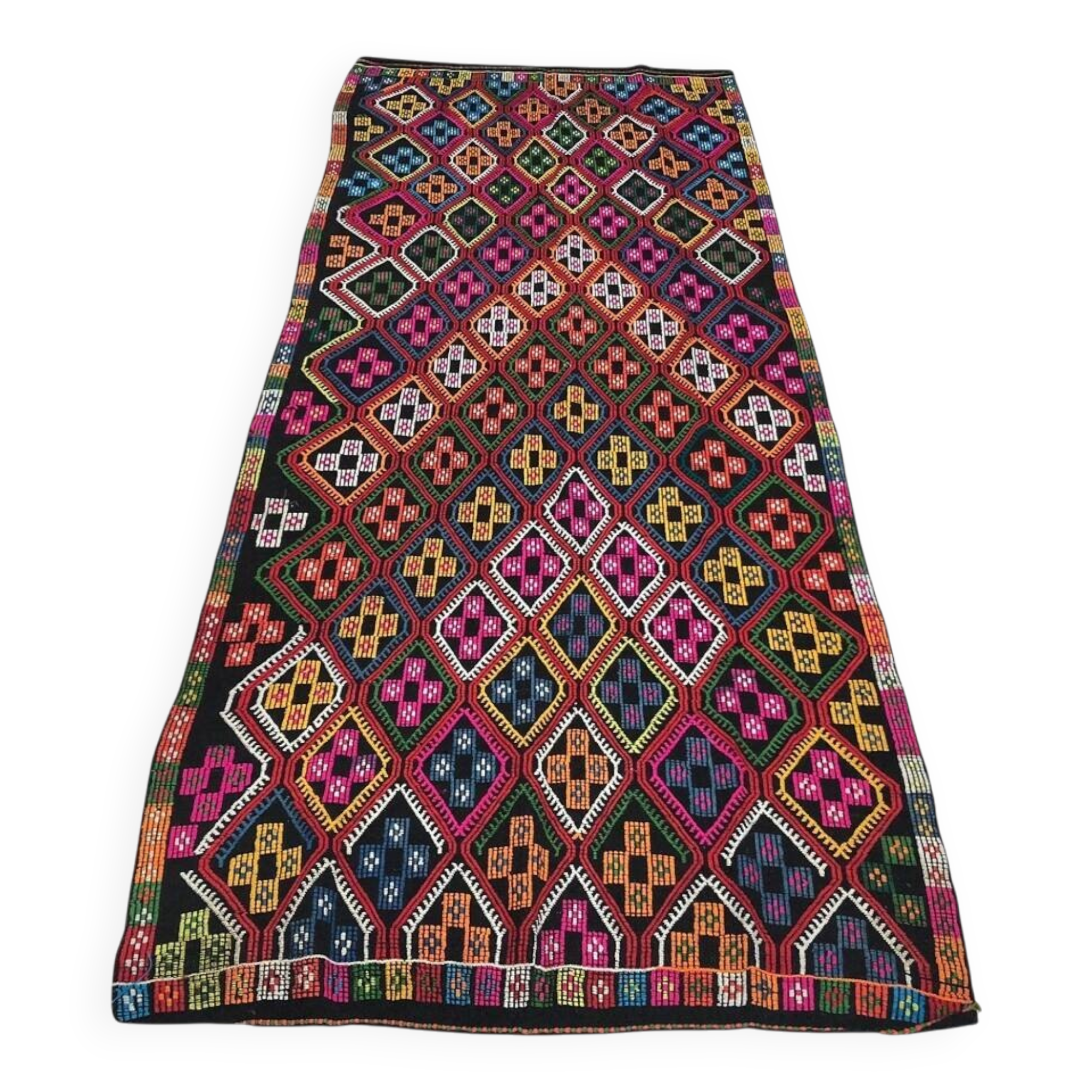 Decorative Vintage Tribal Runner Rug
