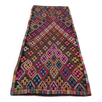 Decorative Vintage Tribal Runner Rug