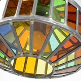 Color stained glass suspension