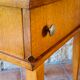 Table de chevet vintage sur pieds compas,  1950