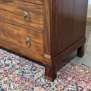 Commode Empire en acajou et dessus marbre XIXème