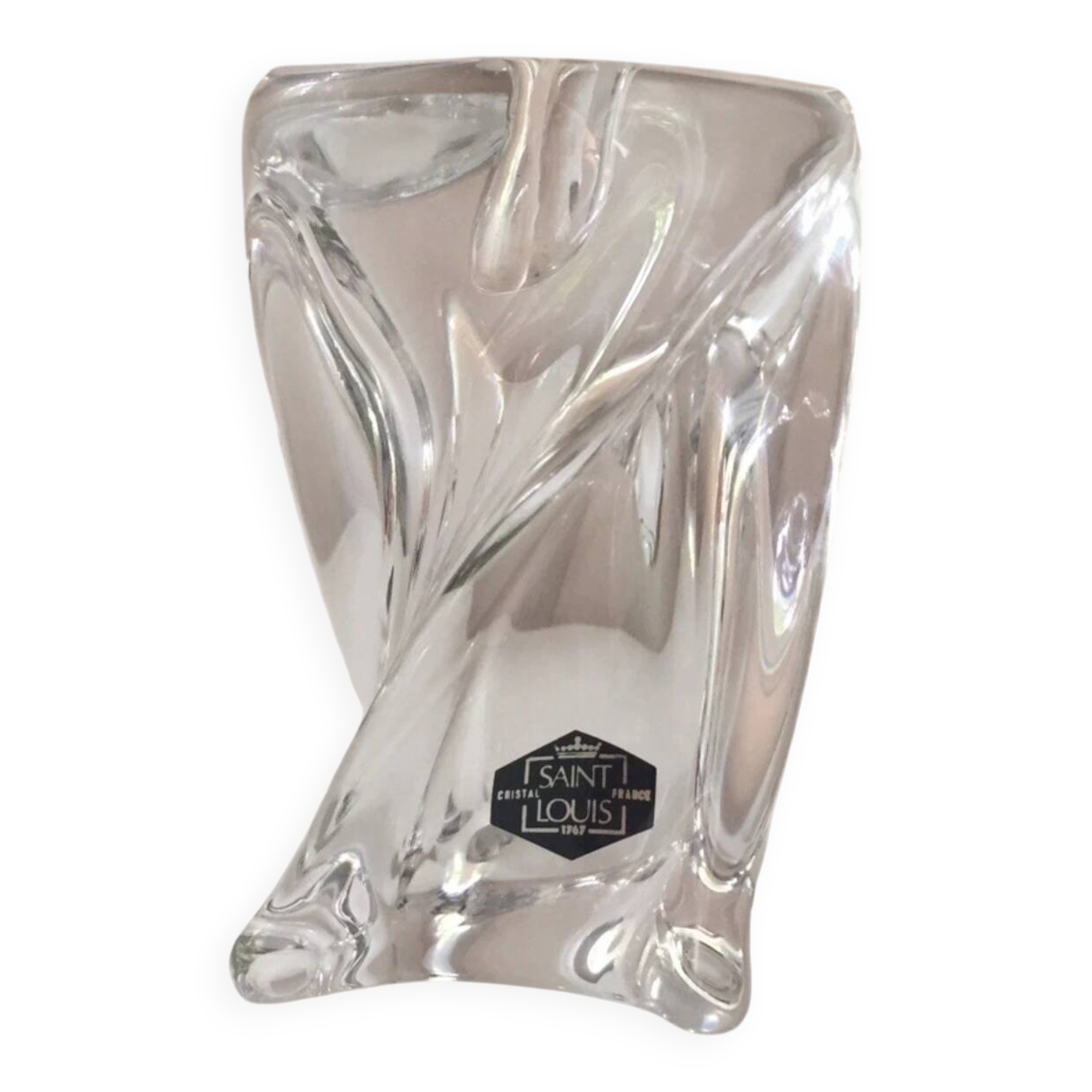 Modern Saint Louis crystal candlestick