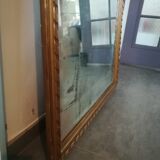 Louis XVI style mirror trumeau with angels 89x172cm