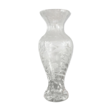Vase ancien en cristal de bohème