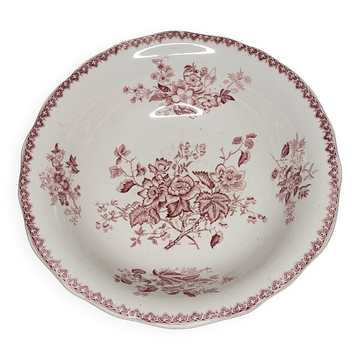 Earthenware basin from Creil & Montereau 19th century