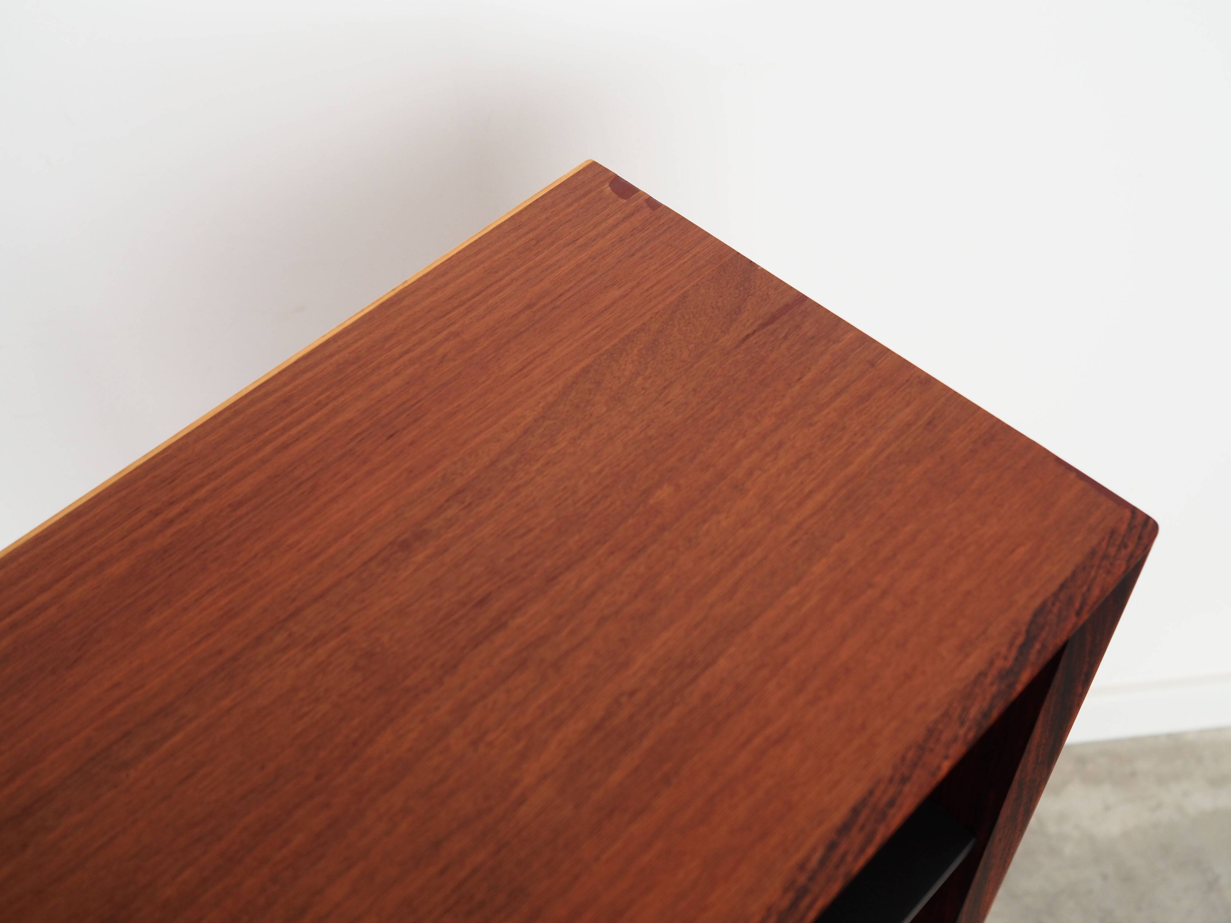 Rosewood bookcase, Danish design, 1970s, production: Hundevad