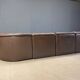 Vintage modular patchwork leather sofa DS11 by Desede, 1960s