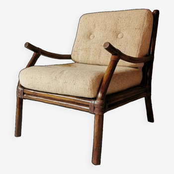 Rattan armchair