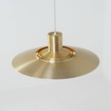 Early “P376” brass pendant light by Jørgen Kastholm & Preben Fabricius