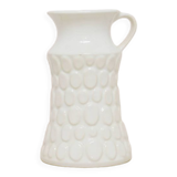 vintage white West Germany can vase Jasba