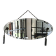 Bevelled mirror in Art Deco style, 1940s-50s.