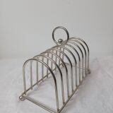 Silver metal toast door