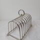 Silver metal toast door