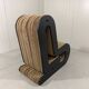 Sculpted cardboard & plywood lounge chair, 1990’s
