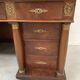 Bureau a caissons de style Empire en acajou et placage XX siècle