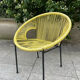 Fauteuil vintage scoubidou