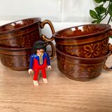 Set of 4 bistro cups
