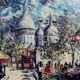 Henri Moreillon XXe / place du Tertre, Montmartre Paris